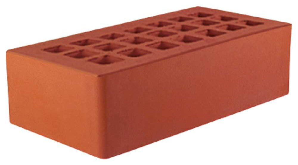 Кирпич красный жкз 250х120х65